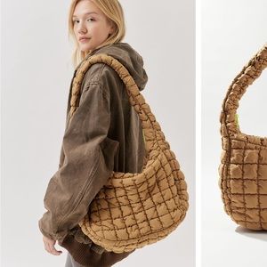 SOLD on Depop//UO Elle Bubble Hobo Bag in BLUE